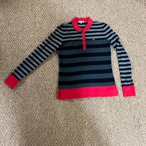 Lacoste medium thick cotton long sleeve t-shirt, size 38